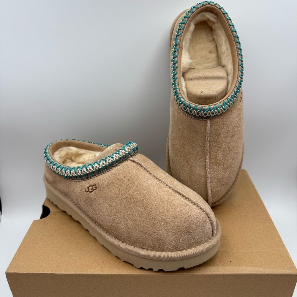UGG Tasman Slippers Women's Suede Slip-on Indoor/Outdoor Casual Shoes Size 7 New